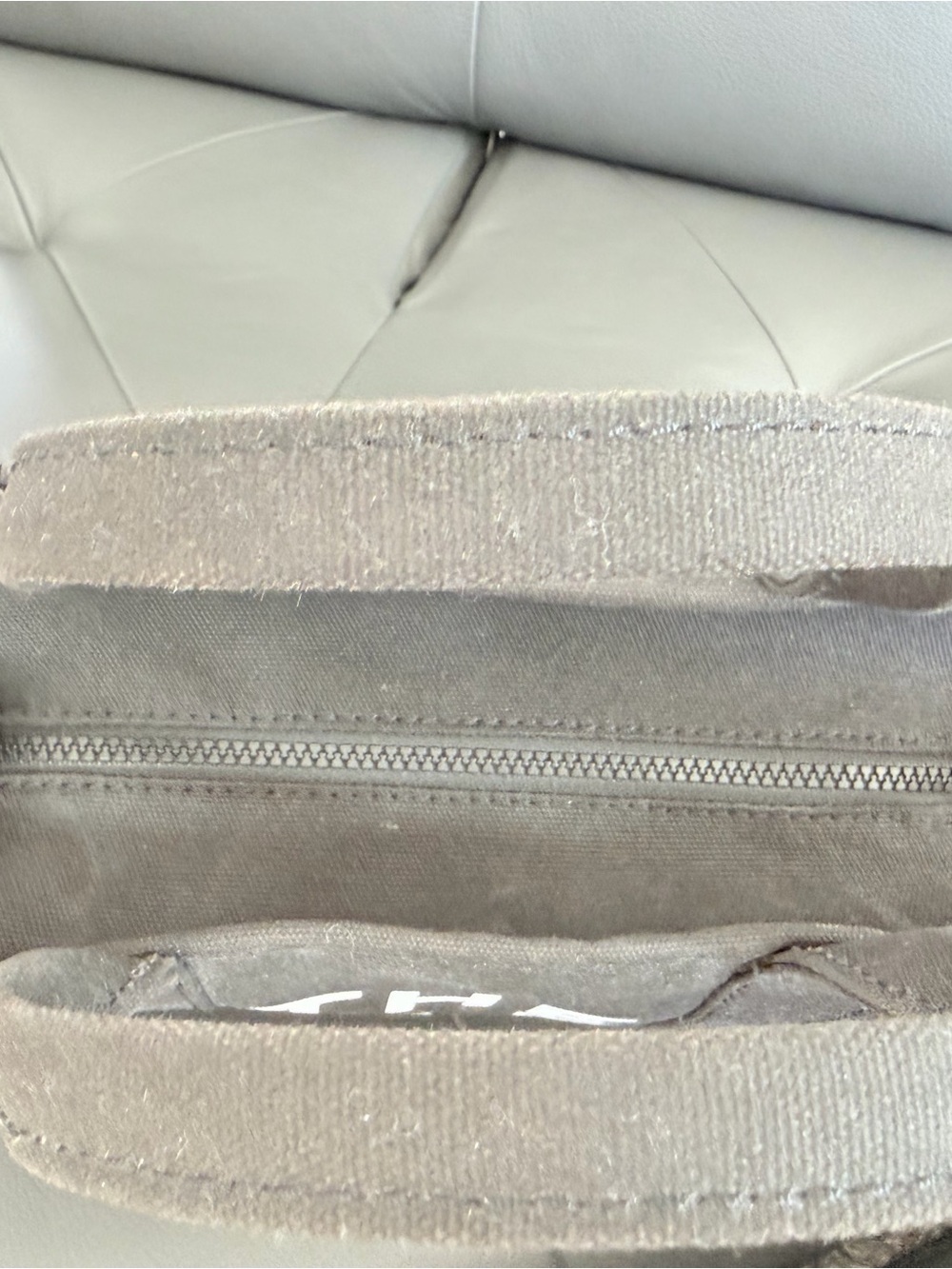 Marc Jacobs Black Canvas 'The Tote Bag' with White Logo - Picture 10 of 10